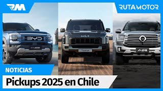 ¿Qué nuevas pickup van a llegar a Chile en 2025 Aquí algunas de las más importantes [upl. by Arimihc]