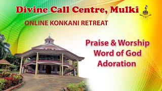 Konkani Online Retreat from Divine Call Centre Mulki 23122023 [upl. by Enasus]