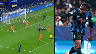 ⚡️Ademola Lookman CRAZY GOAL For Atalanta vs Shakhtar Donetsk  UCL 2425 [upl. by Yekcaj]