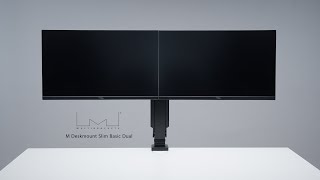 M Deskmount Slim Basic Dual [upl. by Em]