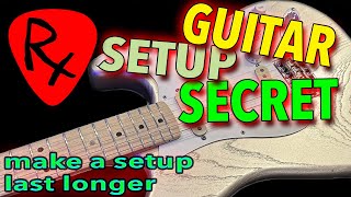 Guitar Setup Secret Your Tech Doesnt Want You to Know About [upl. by Nsaj]