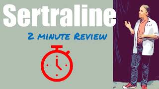 Sertraline Review in 2 Minutes  Uses Dosage Warnings and Side Effects [upl. by Acirret]