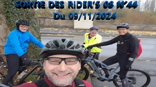 Sortie n°44 avec les Riders 08 du 09 11 24 [upl. by Blakeley]