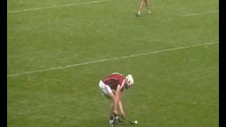 Joe Canning scores a point for Galway v Tipperary [upl. by Doelling]