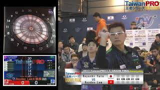 Royden Lam VS Hayashi Yuta 2017 TaiwanPRO王者GRAND FINAL Round robin [upl. by Georglana]