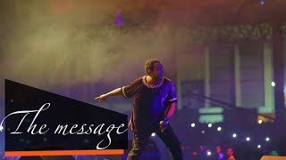 Teddy Afro  The message  ኢትዮጵያ ወደ ፍቅር  አዲስ አበባ ሚሊኒዬም አዳራሽ [upl. by Luas567]