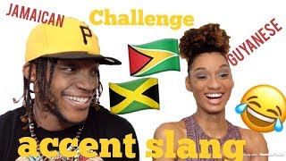 JAMAICAN VS GUYANESE SLANG CHALLENGE [upl. by Judenberg]