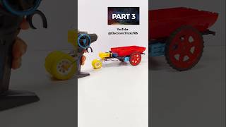 Rc Gadi powered by DC Motor Making remote gadi  How To Make remote control gadi DC Motor Part 3 [upl. by Rothenberg]