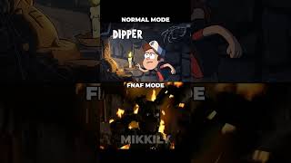 Normal Mode vs FNAF Mode shorts [upl. by Scheers]