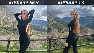 iPhone SE 3 vs iPhone 13 Camera Test [upl. by Vernor884]