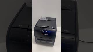 Rexel 60X Cross Cut Paper Shredder  Black [upl. by Xuagram741]