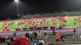 Bellevue West Marching Band 2024 at Bellevue Invitational [upl. by Tap]