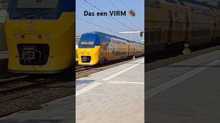 VIRM 🪳 rijd station Heerhugowaard uit treinleven treinspotter virm ns shorts [upl. by Dana18]