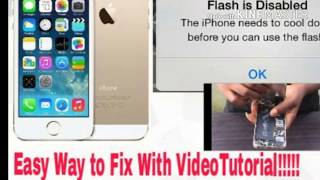 Iphone 5s Flash is disabled and disassembly 100 working [upl. by Benny]