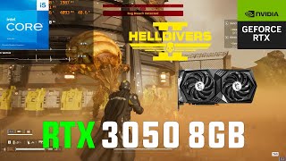 HELLDIVERS 2 RTX 3050 All Settings Tested 1080p [upl. by Truscott]