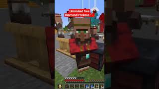 Minecraft Toolsmith Villagers are overpowered in Minecraft [upl. by Dilly45]