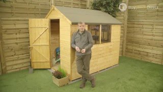 Shiplap Dip Treated Sheds from Buy Sheds Direct High Quality and Secure Garden Storage Solutions [upl. by Akinar793]