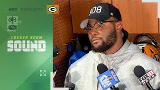 Rashan Gary says the team was able to play complementary ball against the 49ers [upl. by Airotcivairam]