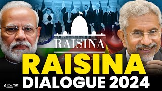 Raisina Dialogue 2024  When was this formed  All About this Global Conference [upl. by Ettenal325]