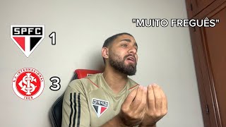 REACT  SÃO PAULO 1 x 3 INTERNACIONAL 🤬 [upl. by Pedaias919]