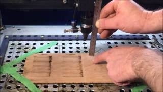 Laser Cutter Focus  Measuring Focal Point and Depth of Cut [upl. by Nimsaj]