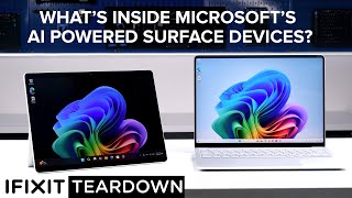 Surface Pro 11 amp Surface Laptop 7 Teardowns  Repairable AI Powered Devices [upl. by Lirrad510]