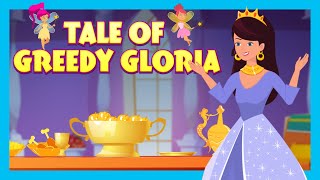 Tale of Greedy Gloria  Tia amp Tofu Stories  English Fairy Tales  Most Popular Stories in English [upl. by Ogait]