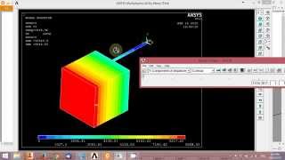 ANSYS  Modal Analysis Solutionamp Postprocessing Ar [upl. by Micaela471]