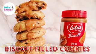 BISCOFF FILLED COOKIES  RAMADAN SPECIAL  EASY RECIPE BY SARAH [upl. by Wivinia]