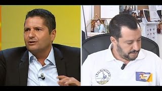 BENTIVOGLI METTE KO SALVINI quotvi manteniamo da 25 anniquot [upl. by Nnylecoj]