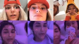 Alissa Violet and Chantel Jeffries on Instagram Live  October 8th 2019 [upl. by Suiramad]