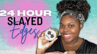 BEST EDGE CONTROL FOR 4C HAIR  2022 Edition  REVIEW  TUTORIAL [upl. by Nnaynaffit]