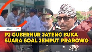 Pj Gubernur Jateng Angkat Bicara Soal Viral Jemput Prabowo di Lanumad [upl. by Lehet]