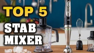 DIE 5 BESTEN STABMIXER  Pürierstab Vergleich Test 2019 Siehe Videobeschreibung [upl. by Cogan]