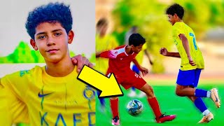 Cristiano Ronaldo Jr CRAZY Skills for Al Nassr that SHOCKED the World 2023 [upl. by Bowen]