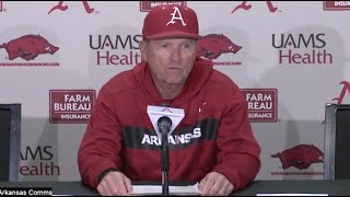 Dave Van Horn Postgame  Arkansas 7 LSU 4 [upl. by Ailis422]