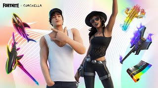 quotCOACHELLA SET IN THE SHOPquot FORTNITE CHAPTER 3 SEASON 2 BATTLE ROYALE [upl. by Iives]