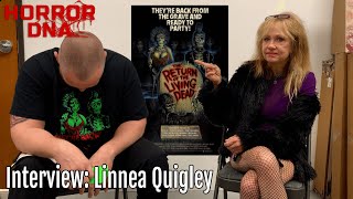 Interview Linnea Quigley  HorrorDNA [upl. by Rutledge267]