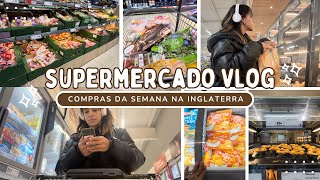 vlog  compras da semana supermercado na inglaterra algumas curiosidades [upl. by Semmes331]