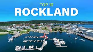 Top 10 Things To Do In Rockland Maine  What to Do In Rockland [upl. by Zilevi619]