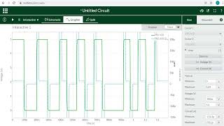 CHARGING AND DISCHARGING CAPACITOR USING MULTISIM SOFTWARE [upl. by Mallorie]