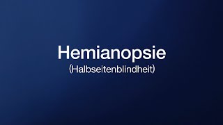 SCHWEIZER Wissen – Hemianopsie [upl. by Rowe829]