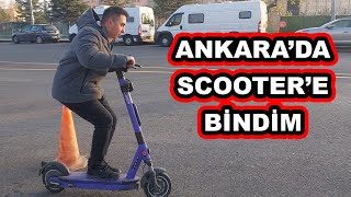 ANKARADA MARTI SCOOTERE BİNDİM [upl. by Trautman337]