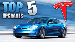 Top 5 Tesla Model S Aftermarket Upgrades Must Haves [upl. by Asiruam]