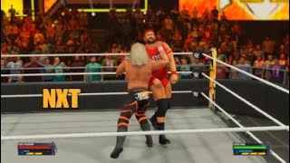 WWE 2K24 NXT DUKE HUDSON VS LEXIS KING [upl. by Ewer]