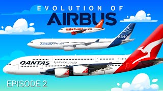 Evolution of Airbus 23 World’s Largest Passenger Airplane [upl. by Auqinal7]