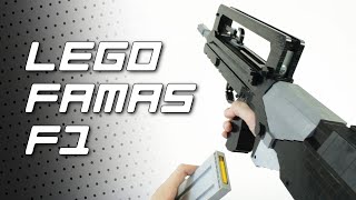 LEGO FAMAS F1 Assault Rifle [upl. by Laro]