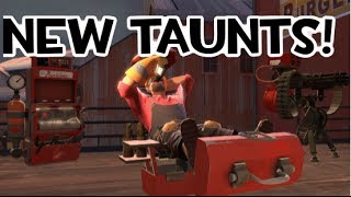 TF2All New Taunts [upl. by Ebby]