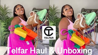 Telfar Shopping Bag Haul amp Unboxing 2022 telfar telfarbag blackowned [upl. by Akkina]