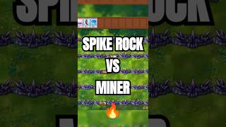 OBSIDIAN SPIKEROCK VS MINER 🔥pvzfusion pvz plantsvszombies [upl. by Sherrer]